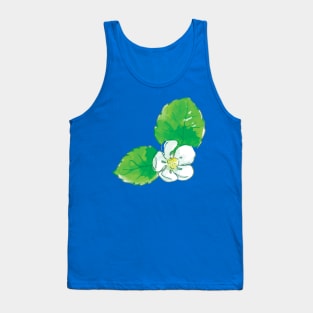 leaves flowers Tank Top